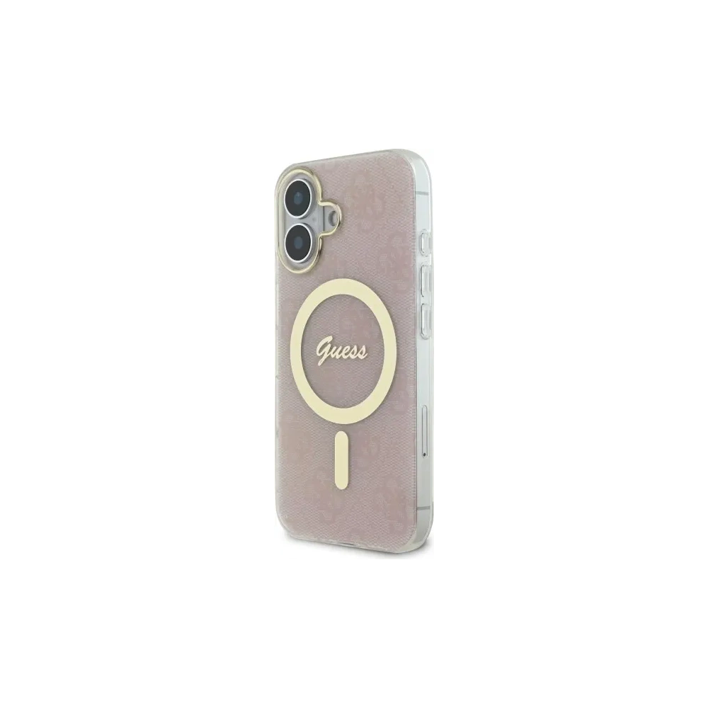 Hurtownia GSM - Guess GUHMP16MH4STP Apple iPhone 16 Plus hardcase IML 4G MagSafe rózsaszín - GUE4135 - {ean13} - Hurt