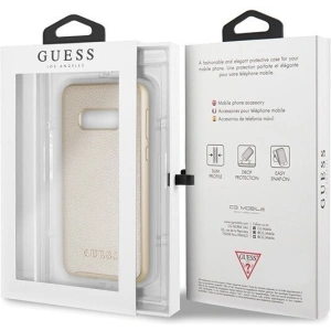 Hurtownia GSM - Etui Guess GUHCS10LIGLGO Samsung Galaxy S10e złoty/gold hard case Iridescent - GUE352GLD - {ean13} - Hurt