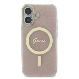 Wholesale Guess GUHMP16MH4STP Apple iPhone 16 Plus hardcase IML 4G MagSafe pink - GUE4135 - {ean13} - Hurt