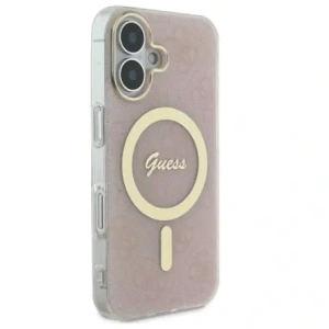 Hurtownia GSM - Guess GUHMP16MH4STP Apple iPhone 16 Plus hardcase IML 4G MagSafe rózsaszín - GUE4135 - {ean13} - Hurt