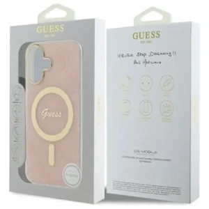 Hurtownia GSM - Guess GUHMP16MH4STP Apple iPhone 16 Plus hardcase IML 4G MagSafe rózsaszín - GUE4135 - {ean13} - Hurt
