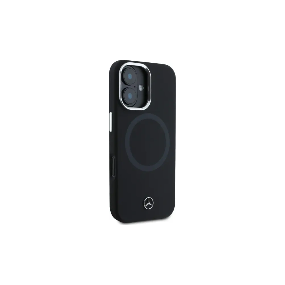 Hurtownia GSM - Mercedes MEHMP16S23SUTTK Apple iPhone 16 Hartschale Silikon Tonales Logo MagSafe schwarz - MRS261 - {ean13} - Hurt