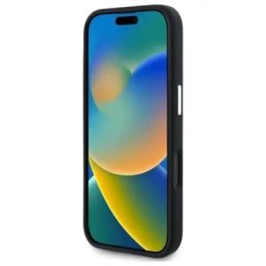 Mercedes MEHMP16S23SUTTK Apple iPhone 16 kemény tok Szilikon Tonális Logó MagSafe fekete