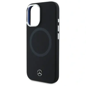 Wholesale Mercedes MEHMP16S23SUTTK Apple iPhone 16 hardcase Silicone Tonal Logo MagSafe black - MRS261 - {ean13} - Hurt
