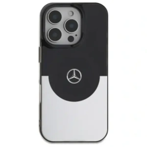 Hurtownia GSM - Etui Mercedes MEHMP16X23HBIGK Apple iPhone 16 Pro Max hardcase Double Layer BiColor MagSafe czarny srebrny/black silver - MRS262 - {ean13} - Hurt