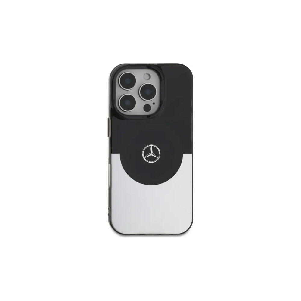 Hurtownia GSM - Mercedes MEHMP16X23HBIGK Apple iPhone 16 Pro Max husă dură cu două straturi BiColor MagSafe negru argintiu - MRS262 - {ean13} - Hurt