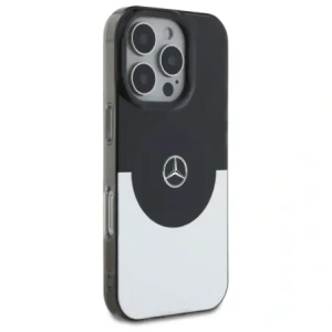 Hurtownia GSM - Etui Mercedes MEHMP16X23HBIGK Apple iPhone 16 Pro Max hardcase Double Layer BiColor MagSafe czarny srebrny/black silver - MRS262 - {ean13} - Hurt