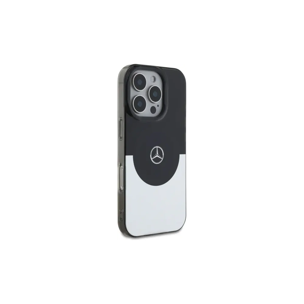 Hurtownia GSM - Mercedes MEHMP16X23HBIGK Apple iPhone 16 Pro Max husă dură cu două straturi BiColor MagSafe negru argintiu - MRS262 - {ean13} - Hurt
