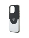Wholesale Mercedes MEHMP16X23HBIGK Apple iPhone 16 Pro Max hardcase Double Layer BiColor MagSafe black silver - MRS262 - {ean13} - Hurt