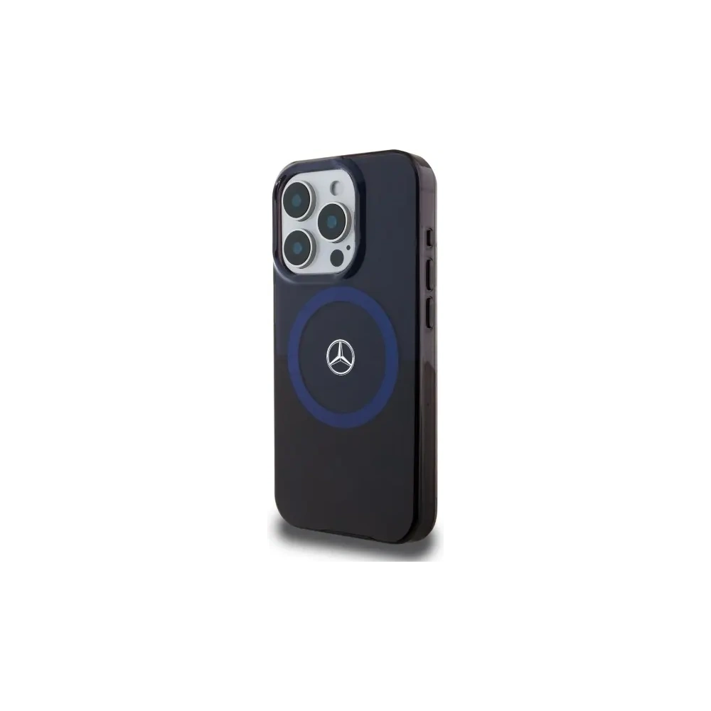 Hurtownia GSM - Etui Mercedes MEHMP16X23HBIKV Apple iPhone 16 Pro Max hardcase MB Double Layer BiColor MagSafe černý modrý/black blue - MRS263 - {ean13} - Hurt