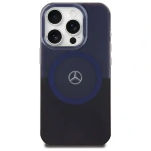 Hurtownia GSM - Etui Mercedes MEHMP16X23HBIKV Apple iPhone 16 Pro Max hardcase MB Double Layer BiColor MagSafe czarny niebieski/black blue - MRS263 - {ean13} - Hurt