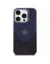 Wholesale Mercedes MEHMP16X23HBIKV Apple iPhone 16 Pro Max hardcase MB Double Layer BiColor MagSafe black blue - MRS263 - {ean13} - Hurt