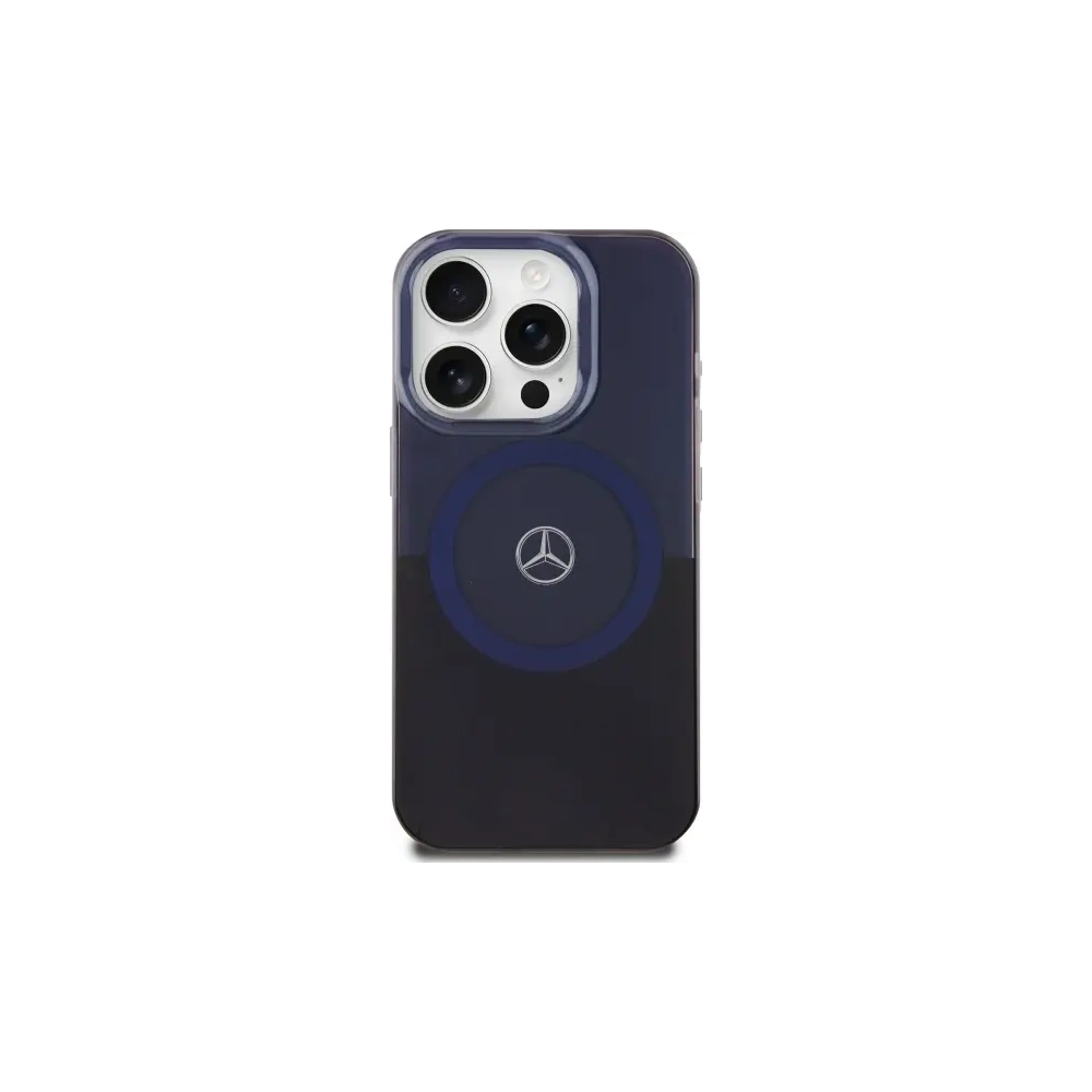 Hurtownia GSM - Etui Mercedes MEHMP16X23HBIKV Apple iPhone 16 Pro Max hardcase MB Double Layer BiColor MagSafe černý modrý/black blue - MRS263 - {ean13} - Hurt