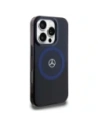 Wholesale Mercedes MEHMP16X23HBIKV Apple iPhone 16 Pro Max hardcase MB Double Layer BiColor MagSafe black blue - MRS263 - {ean13} - Hurt
