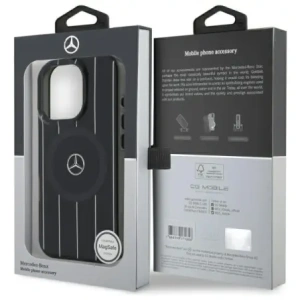Hurtownia GSM - Etui Mercedes MEHMP16X23HRSK Apple iPhone 16 Pro Max hardcase MB Double Layer Crossed Lines MagSafe czarny/black - MRS264 - {ean13} - Hurt