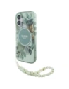 Hurtownia GSM - Guess GUHMP16MHFWBRCESN Apple iPhone 16 Plus keménytok IML Virágok Gyöngy Pánt MagSafe zöld - GUE4137 - {ean13} - Hurt