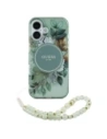 Hurtownia GSM - Guess GUHMP16MHFWBRCESN Apple iPhone 16 Plus keménytok IML Virágok Gyöngy Pánt MagSafe zöld - GUE4137 - {ean13} - Hurt