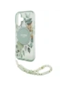 Hurtownia GSM - Guess GUHMP16MHFWBRCESN Apple iPhone 16 Plus keménytok IML Virágok Gyöngy Pánt MagSafe zöld - GUE4137 - {ean13} - Hurt
