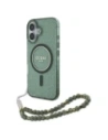 Hurtownia GSM - Guess GUHMP16MHGCRELSA Apple iPhone 16 Plus keménytok IML Glitter gyöngy pánttal MagSafe zöld - GUE4140 - {ean13} - Hurt