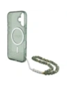 Hurtownia GSM - Guess GUHMP16MHGCRELSA Apple iPhone 16 Plus keménytok IML Glitter gyöngy pánttal MagSafe zöld - GUE4140 - {ean13} - Hurt