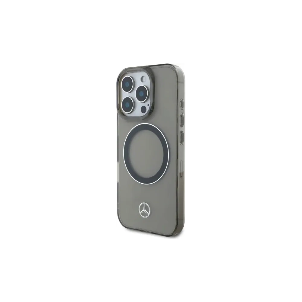 Hurtownia GSM - Mercedes MEHMP16X23HUOSK Apple iPhone 16 Pro Max kemény tok Ezüst Gyűrű MagSafe fekete - MRS266 - {ean13} - Hurt