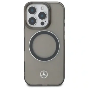 Hurtownia GSM - Etui Mercedes MEHMP16X23HUOSK Apple iPhone 16 Pro Max hardcase Silver Ring MagSafe czarny/black - MRS266 - {ean13} - Hurt