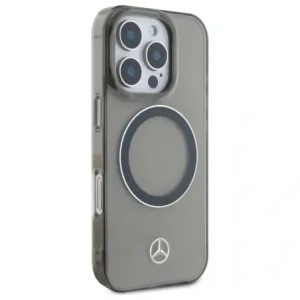 Hurtownia GSM - Etui Mercedes MEHMP16X23HUOSK Apple iPhone 16 Pro Max hardcase Silver Ring MagSafe czarny/black - MRS266 - {ean13} - Hurt