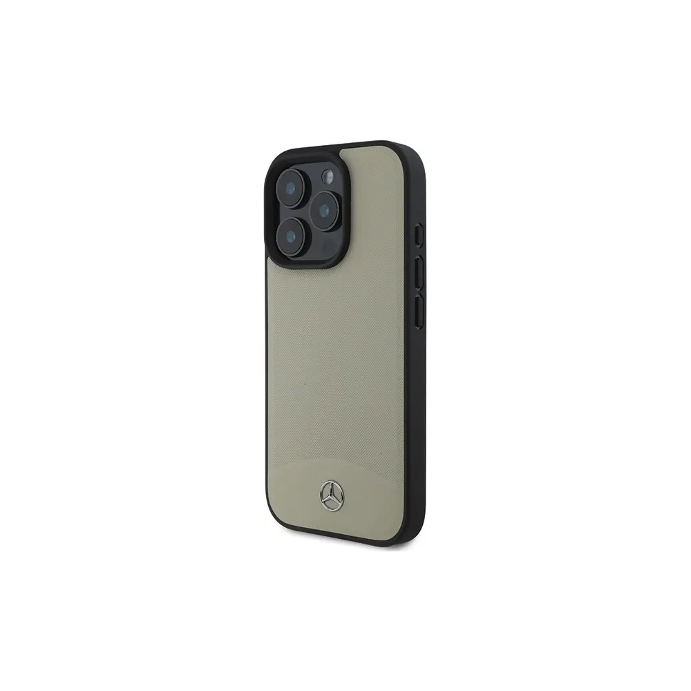 Wholesale Mercedes MEHMP16X23RBARE Apple iPhone 16 Pro Max hardcase MB Textured and Plain Leather MagSafe beige - MRS267 - {ean13} - Hurt