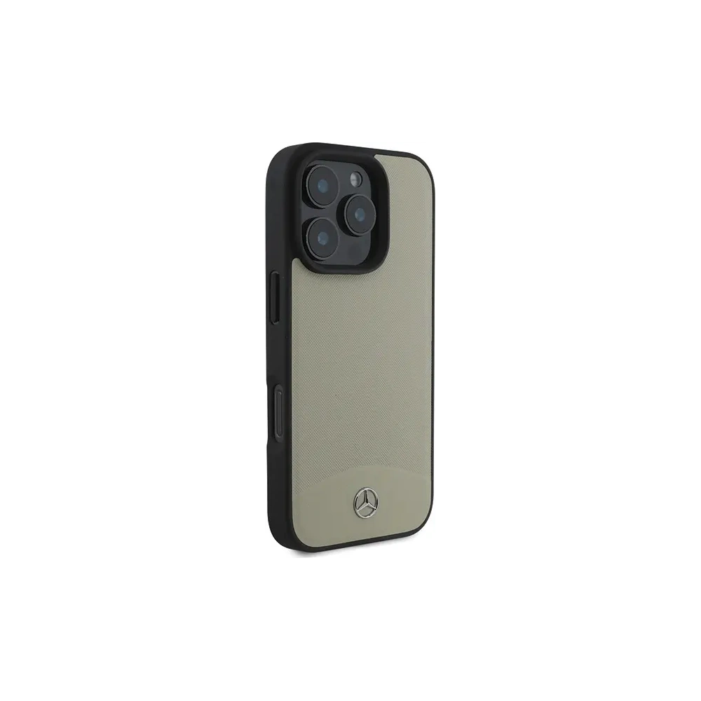 Wholesale Mercedes MEHMP16X23RBARE Apple iPhone 16 Pro Max hardcase MB Textured and Plain Leather MagSafe beige - MRS267 - {ean13} - Hurt