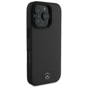 Hurtownia GSM - Etui Mercedes MEHMP16X23RBARK Apple iPhone 16 Pro Max hardcase Textured And Plain Leather MagSafe czarny/black - MRS268 - {ean13} - Hurt