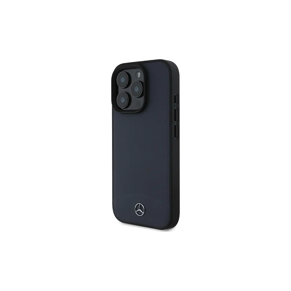Hurtownia GSM - Etui Mercedes MEHMP16X23RBARV Apple iPhone 16 Pro Max hardcase Textured And Plain Leather MagSafe granatowy/navy - MRS270 - {ean13} - Hurt