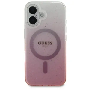 Hurtownia GSM - Etui Guess GUHMP16MHGRCELP Apple iPhone 16 Plus hardcase IML Glitter Gradient MagSafe růžový/pink - GUE4142 - {ean13} - Hurt