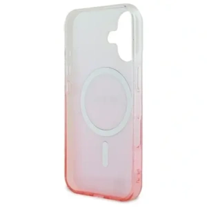 Wholesale Guess GUHMP16MHGRCELP Apple iPhone 16 Plus hardcase IML Glitter Gradient MagSafe pink - GUE4142 - {ean13} - Hurt