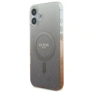 Wholesale Guess GUHMP16MHGRCELW Apple iPhone 16 Plus hardcase IML Glitter Gradient MagSafe brown - GUE4143 - {ean13} - Hurt