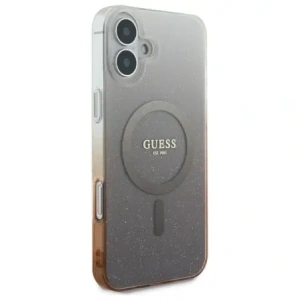 Wholesale Guess GUHMP16MHGRCELW Apple iPhone 16 Plus hardcase IML Glitter Gradient MagSafe brown - GUE4143 - {ean13} - Hurt