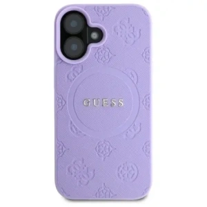 Hurtownia GSM - Guess GUHMP16MPSAPSMEU Apple iPhone 16 Plus kemény tok Saffiano Peony Classic Logo MagSafe lila - GUE4144 - {ean13} - Hurt