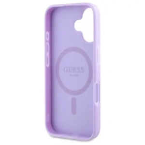 Hurtownia GSM - Guess GUHMP16MPSAPSMEU Apple iPhone 16 Plus kemény tok Saffiano Peony Classic Logo MagSafe lila - GUE4144 - {ean13} - Hurt