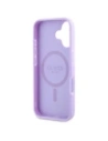 Hurtownia GSM - Guess GUHMP16MPSAPSMEU Apple iPhone 16 Plus kemény tok Saffiano Peony Classic Logo MagSafe lila - GUE4144 - {ean13} - Hurt