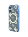 Hurtownia GSM - Etui Guess GUHMP16SH4PYEEB Apple iPhone 16 hardcase IML Peony On 4G Background MagSafe niebieski/blue - GUE4145 - {ean13} - Hurt