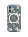 Hurtownia GSM - Etui Guess GUHMP16SH4PYEEB Apple iPhone 16 hardcase IML Peony On 4G Background MagSafe niebieski/blue - GUE4145 - {ean13} - Hurt