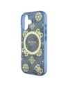 Hurtownia GSM - Etui Guess GUHMP16SH4PYEEB Apple iPhone 16 hardcase IML Peony On 4G Background MagSafe niebieski/blue - GUE4145 - {ean13} - Hurt