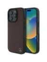 Mercedes MEHMP16X23RBGVR Apple iPhone 16 Pro Max hardcase MB Imitatie de lemn piele MagSafe roșu