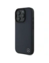 Wholesale Mercedes MEHMP16X23RBGVV Apple iPhone 16 Pro Max hardcase MB Wood Imitation Leather MagSafe navy - MRS272 - {ean13} - Hurt