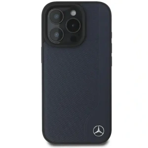 Hurtownia GSM - Etui Mercedes MEHMP16X23RBGVV Apple iPhone 16 Pro Max hardcase MB Wood Imitation Leather MagSafe granatowy/navy - MRS272 - {ean13} - Hurt