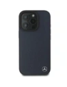 Wholesale Mercedes MEHMP16X23RBGVV Apple iPhone 16 Pro Max hardcase MB Wood Imitation Leather MagSafe navy - MRS272 - {ean13} - Hurt
