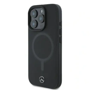 Wholesale Mercedes MEHMP16X23RCMK Apple iPhone 16 Pro Max hardcase Smooth Leather MagSafe black - MRS273 - {ean13} - Hurt