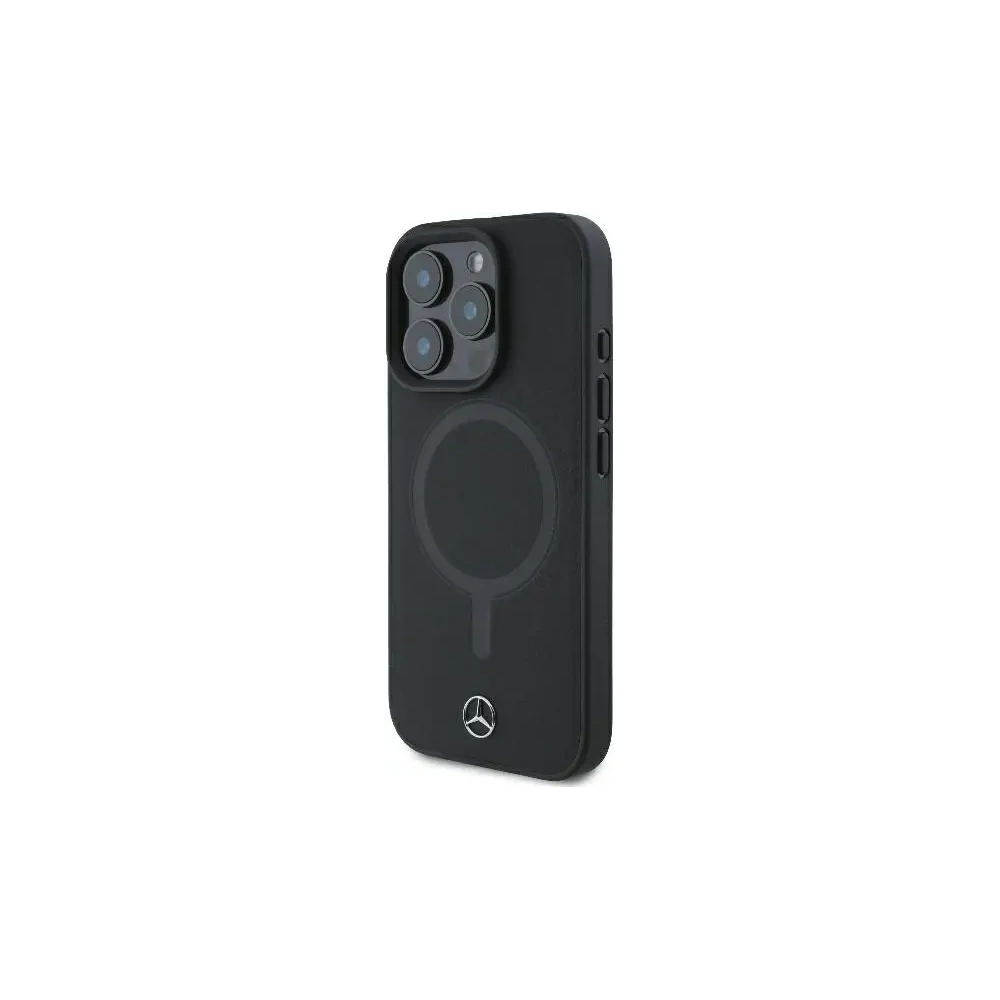 Hurtownia GSM - Mercedes MEHMP16X23RCMK Apple iPhone 16 Pro Max Hartschale Glattes Leder MagSafe schwarz - MRS273 - {ean13} - Hurt