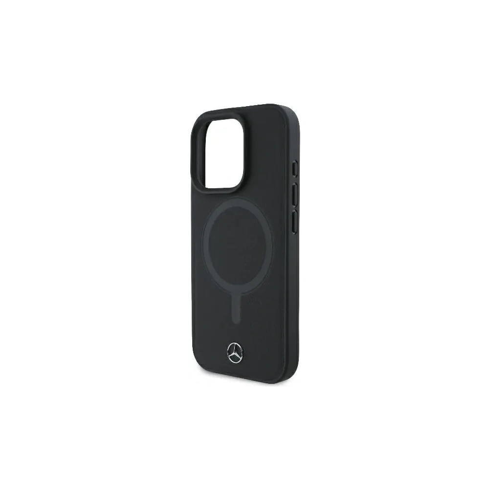 Hurtownia GSM - Mercedes MEHMP16X23RCMK Apple iPhone 16 Pro Max Hartschale Glattes Leder MagSafe schwarz - MRS273 - {ean13} - Hurt