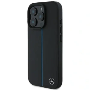 Hurtownia GSM - Etui Mercedes MEHMP16X23RURBK Apple iPhone 16 Pro Max hardcase MB Blue Line Leather MagSafe czarny/black - MRS274 - {ean13} - Hurt