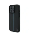 Hurtownia GSM - Mercedes MEHMP16X23RURBK Apple iPhone 16 Pro Max Hülle MB Blue Line Leder MagSafe schwarz - MRS274 - {ean13} - Hurt